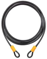 Onguard - 8080 - Akita cable lock - Gris fonce - 4.6 m x 10 mm