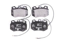 HELLA 8DB 355 015-511 Conjunto de pastilhas de travão - T2006