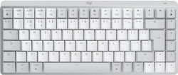 Logitech MX Mechanical Mini Tastiera Retroilluminata Wireless per Mac, Inglese QWERTY - Pale Grey