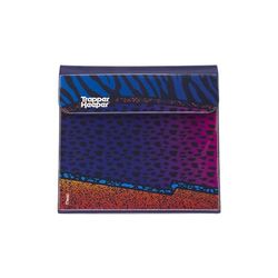 Mead Trapper Keeper-ringmap, retro-ontwerp, 2,5 cm ringen, 2 mappen en extra vak, metalen ringen en veerclip, veilige opslag, dieren, Mead schoolbenodigdheden (260038CP1-ECM)