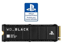 WD_BLACK 8 TB SN850P NVMe SSD, oficjalna licencja na konsole PS5, prędkość odczytu do 7300 MB/s, M.2 2280, ekskluzywna konstrukcja radiatora