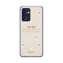 ERT GROUP etui na telefon Oppo RENO 7 5G, case oryginalny i oficjalnie licencjonowany przez Babaco, wzór Positive vibes 003, optymalnie dopasowane, plecki z TPU