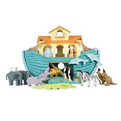 Le Toy Van - Pretend Play Educational Wooden Ark Role Play Toy | Suitable For A Boy Or A Girl 3 Years Old Or Older