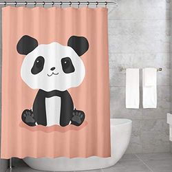 Bonamaison Rideau de Douche, Polyester, Multicolore, 150X200 Cm