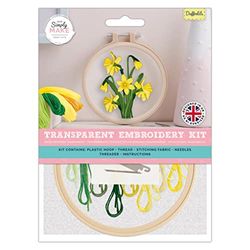 Simply Make Kit de costura de narcisos para adultos, es el regalo perfecto para cualquier entusiasta de la creatividad o aficionado, ideal para principiantes y principiantes