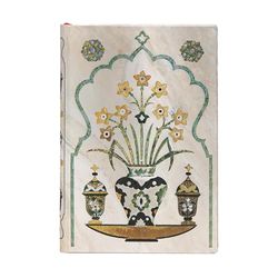 Paperblanks | Hardcover Journal | Shah | Lined | Mini (95 × 140 mm) (Taj Mahal Flowers)