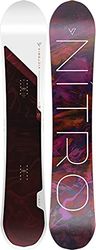 Nitro Victoria BRD ´22 Snowboard Femme, Multicolore, 12 Ans