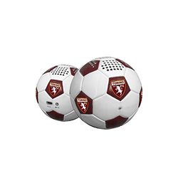 Techmade Vd-TM-speakfoot-Tor Altifalante Bluetooth para futebol, Torino, branco