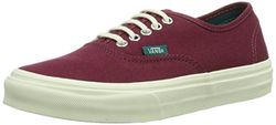 Vans U AUTHENTIC SLIM unisex vuxna sneakers, Röd Pop Cordovan Dxt - 40.5 EU