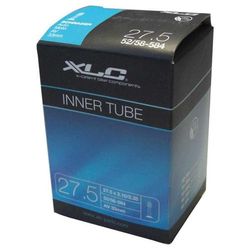XLC Unisex – Vuxen cykelslang 27,5 x 2,10/2,35 52/58–584 AV 34 mm VT-A27, svart, en storlek