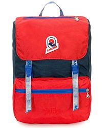 Invicta Jolly III Vintage Laptop Backpack (Moodindigo/Fiestared)