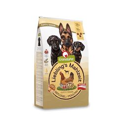 GranataPet Pasto preferito pollame junior, cibo secco per cani, cibo per cani senza cereali e senza zuccheri aggiunti, 10 kg