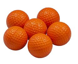 Longridge Jelly Practice Golf Balls, 6 Pack