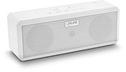 InLine WOOME II 20W Blanco - Altavoces portátiles (20 W, 60 - 20000 Hz, 2 Ω, Inalámbrico y alámbrico, A2DP,AVRCP,HFP,HSP, Micro-USB)