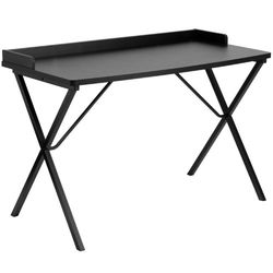 Flash Furniture Secretária preta para computador