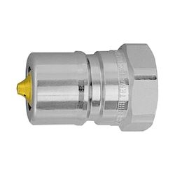 Steeknippel met drukeliminator, serie B, staal geh., verz., G 1/2 IG, NW 12,5, PN max. 300 bar, bedrijfstemperatuur. -30 °C tot 100 °C