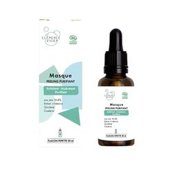 Clemence et Vivien - Maschera peeling purificante, 30 ml