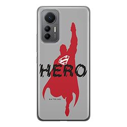 ERT GROUP etui na telefon Xiaomi 12 LITE, case oryginalny i oficjalnie licencjonowany przez DC, wzór Superman 038, optymalnie dopasowane, plecki z TPU