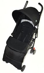 Fotväska/COSY TOES kompatibel med Maclaren Techno barnvagn black jack