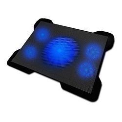 Woxter Notebook Cooling Pad 1560 R Base refrigeradora com 5 ventiladores, universal, para portáteis de 10 a 17"