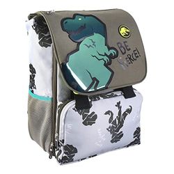 CERDÁ LIFE'S LITTLE MOMENTS Unisex in de basisschool Jurassic Park Unisex uittrekbare ergonomische rugzak, kleurrijk, eenheidsmaat EU, Kleurrijk, Eén maat