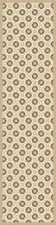 Doge Milano Chemin de cuisine, 100% Made in Italy, Tapis antitache avec impression numérique, Tapis antidérapant et lavable, Motif géométrique - Dione, 140x52 cm