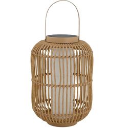 Lantaarn op zonne-energie, led, wit, MARIEL SMALL H40 cm