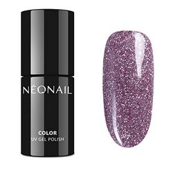 NEONAIL Vernis à ongles UV LED UV avec particules Rose 7,2 ml