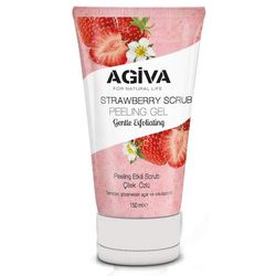 AGIVA Strawberry Scrub Peeling Gel 150ML, Nero, Standard