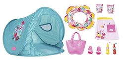 BABY born Holiday - Set de Playa, Para Manos pequeñas, Promueve la Empatía y Las Habilidades Sociales, Para Niños a Partir de 3 Años, Para Muñecas de 36 a 43 cm