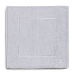möve Superwuschel Tapis de Bain, Coton, Silver, 60 x 60 cm