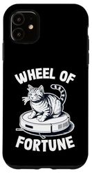 Wheel Of Fortune Cat Joke Robot Vacuum Cleaner Cat Case for iPhone 11