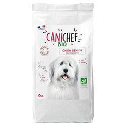 Canichef Biologisch droogvoer zonder granen voor oudere honden, alle rassen, 2 kg