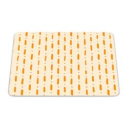Bonamaison, Tapis de Souris Rectangle Imprimé Numériquement, Fond Antidérapant, pour Bureau et Maison, Taille: 22x18cm