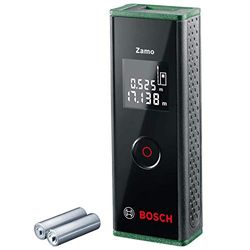 Bosch Home and Garden medidor láser Zamo (medición fácil y precisa hasta 20 m, 3.ª gen., con función de adaptador)