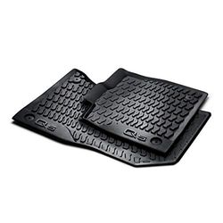 Tapetes de borracha dianteiros originais para Q5 80B