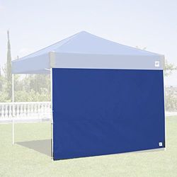 E-Z UP Vrije tijd zijpaneel, recht, 3 x 3 m, koningsblauw