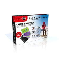 Tranquilisafe® Handwarmer – herbruikbaar en praktisch – magische warmwaterkruik – handwarmer met onmiddellijke warmte – ideaal voor skiën, wandelen met microvezel overtrek