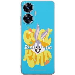 ERT GROUP mobiltelefonfodral för Realme C55 originalt och officiellt licensierat Looney Tunes mönster Bugs 014 optimalt anpassad till formen på mobiltelefonen, fodral tillverkad av TPU-plast