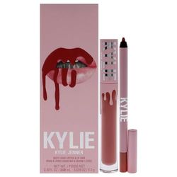 Kylie Cosmetics Matte Lip Kit - 801 Queen For Women 2 Pc 0.10oz Matte Liquid Lipstick, 0.039oz Lip Liner