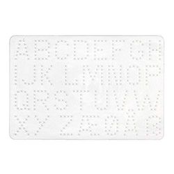 Hama stiftplaat letters