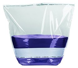 Whirl-Pak B01542WA Staande tas met tekst, 4080 ml, 38 cm x 38 cm, 0,102 mm dikte (100 stuks)