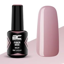 Fiber Base Ballet 15 ml | Rosa intenso | Smalti Semipermanenti | Forte, flessibile e denso, allunga fino a 1 cm | Bernal Cosmetics