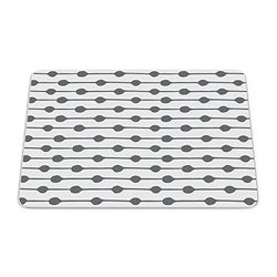 Bonamaison, Rectangle Pop Art Digital Printed Mouse Pad, Non-Slip Base, for Office and Home, Size: 22 x 18 cm