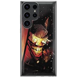 ERT GROUP mobiltelefonfodral för Samsung S23 ULTRA originalt och officiellt licensierat DC mönster Batman Who Laughs 005 optimalt anpassad till formen på mobiltelefonen, fodral tillverkad av TPU-plast