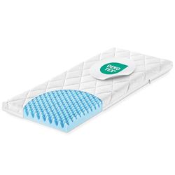 Julius Zöllner 1550090400 - wiegmatras (vierkant) Dr. Lübbe Air Plus, medium, 90 x 40 cm, wit