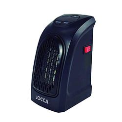 Jocca - Elektrische heteluchtverwarming voor aan de muur, auto-uitsysteem, PTC-keramische technologie, instelbare thermometer, programmeerbaar