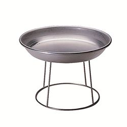 Porte Plateau Fruits Mer 20X24X18 Cm Argente Inox