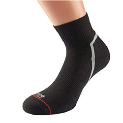 1000 Mile Active QTR Sock Uomo (Singolo) Unisex-Adulto, Bianco, Taglia Unica