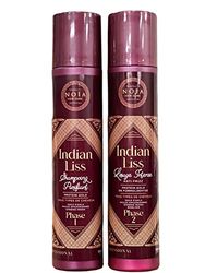NOIA INDIAN LISS Lissage Huile d'Amla/Caviar/Ginseng Indien Protein Gold, 2 x 1000 ml